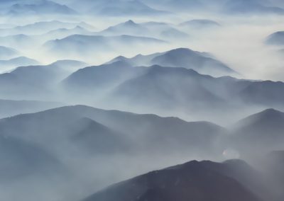 Cascades in Mist